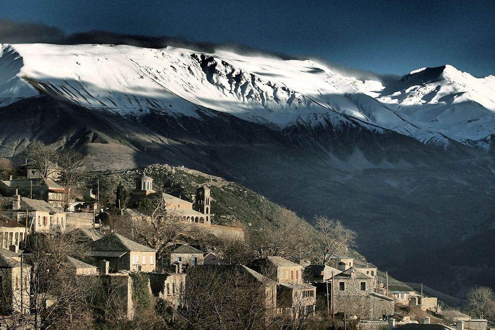 Orizontes Tzoumerkon Hotel Resort Pramanta Exteriör bild