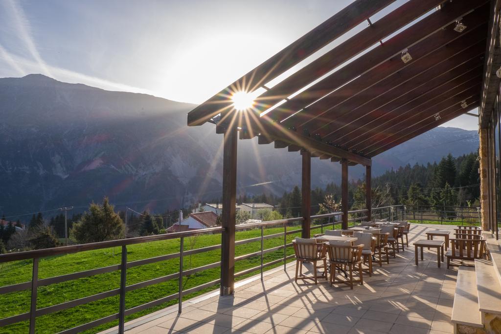 Orizontes Tzoumerkon Hotel Resort Pramanta Exteriör bild